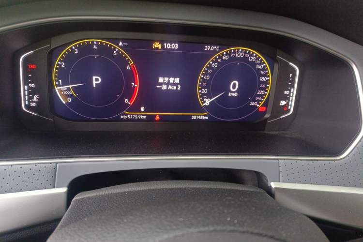 Used Volkswagen Lavida 2024 1.5L Automatic Starry Sky 5 Million Edition Odometer Close Up