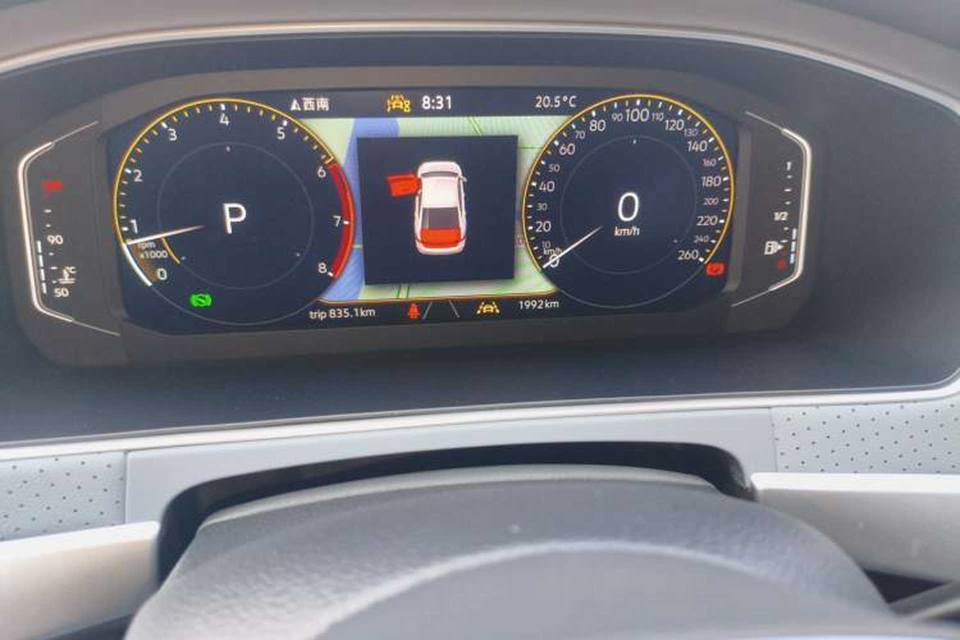 Used Volkswagen Lavida 2024 1.5L Automatic Starry Sky 5 Million Edition Odometer Close Up
