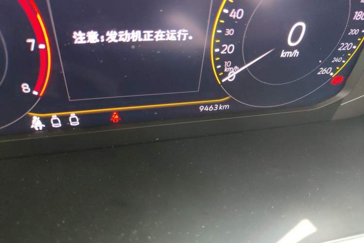 Used Volkswagen Lavida 2024 300TSI DSG Starry Sky Leading Edition Odometer Close Up