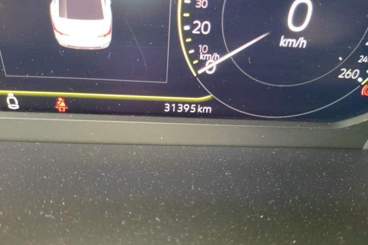 Used Volkswagen Lavida 2024 300TSI DSG Starry Sky Leading Edition Odometer Close Up