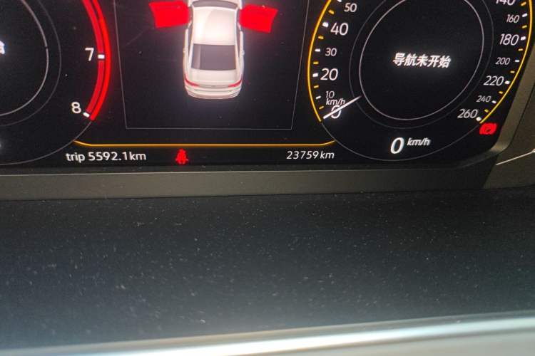 Used Volkswagen Lavida 2024 1.5L Automatic Starry Sky 5 Million Edition Odometer Close Up