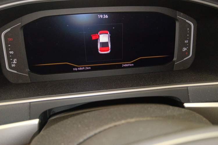 Used Volkswagen Lavida 2024 300TSI DSG Starry Sky Leading Edition Odometer Close Up