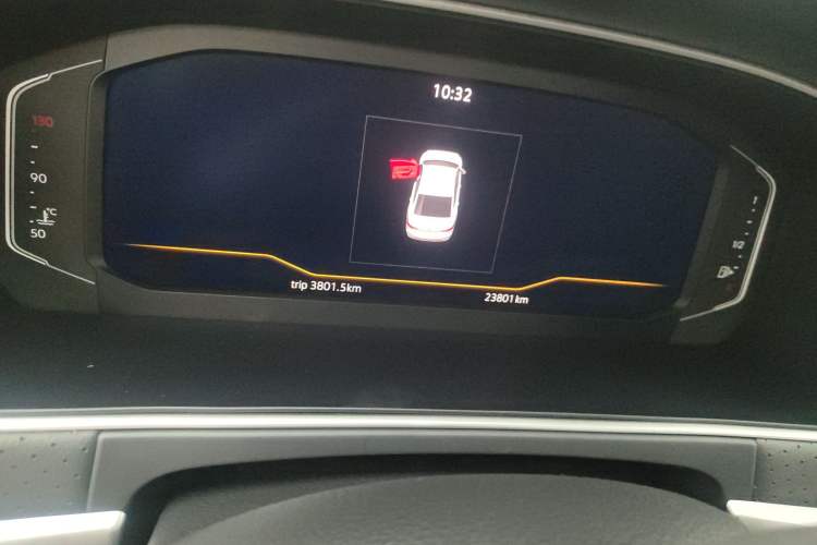 Used Volkswagen Lavida 2024 300TSI DSG Starry Sky Leading Edition Odometer Close Up