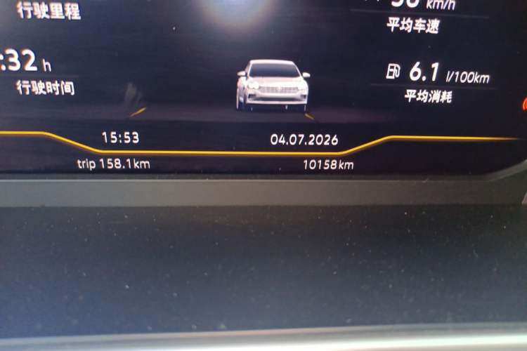 Used Volkswagen Lavida 2024 1.5L Automatic Starry Sky 5 Million Edition Odometer Close Up