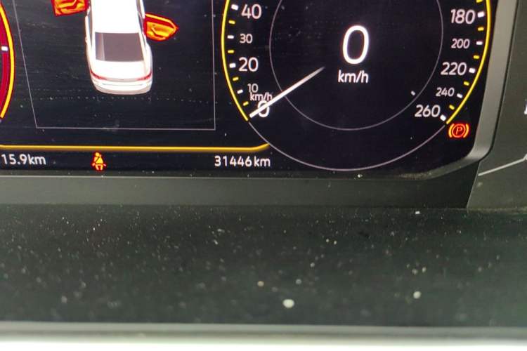 Used Volkswagen Lavida 2024 1.5L Automatic Starry Sky 5 Million Edition Odometer Close Up