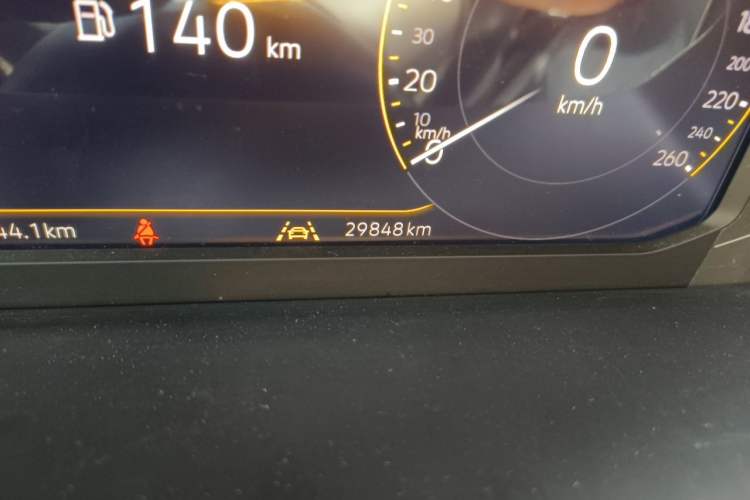 Used Volkswagen Lavida 2024 1.5L Automatic 5 Million Edition Odometer Close Up