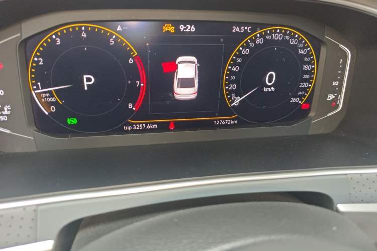 Used Volkswagen Lavida 2024 1.5L Automatic Starry Sky 5 Million Edition Odometer Close Up