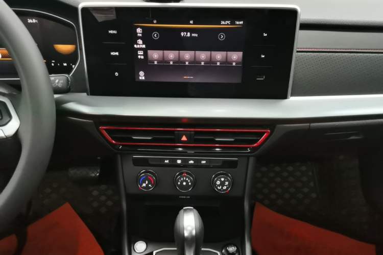 Used Volkswagen Lavida 2024 300TSI DSG Starry Sky Deluxe Edition Audio And AC Panel