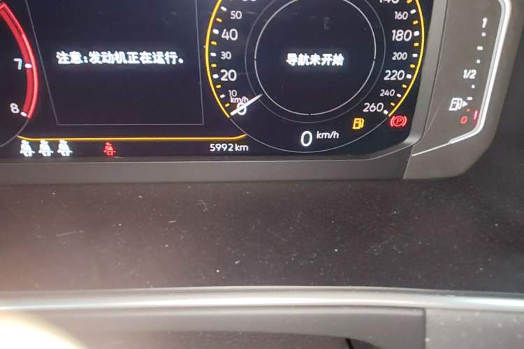 Used Volkswagen Lavida 2024 300TSI DSG Starry Sky Leading Edition Odometer Close Up