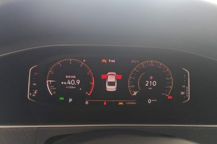 Used Volkswagen Lavida 2024 1.5L Automatic Starry Sky 5 Million Edition Instrument Cluster