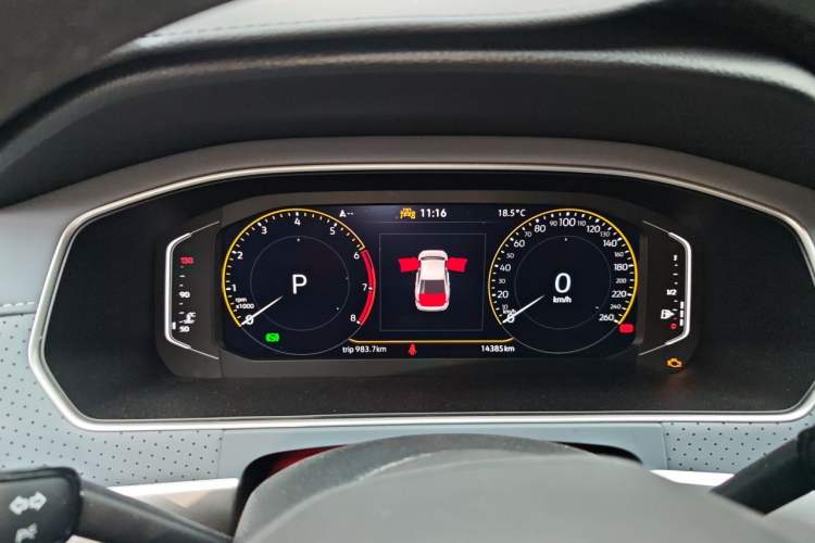 Used Volkswagen Lavida 2024 1.5L Automatic Starry Sky 5 Million Edition Instrument Cluster