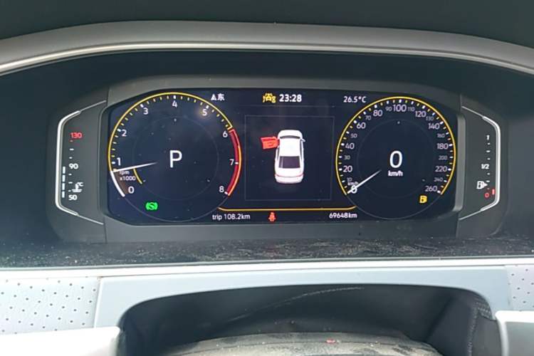Used Volkswagen Lavida 2024 1.5L Automatic Starry Sky 5 Million Edition Instrument Cluster
