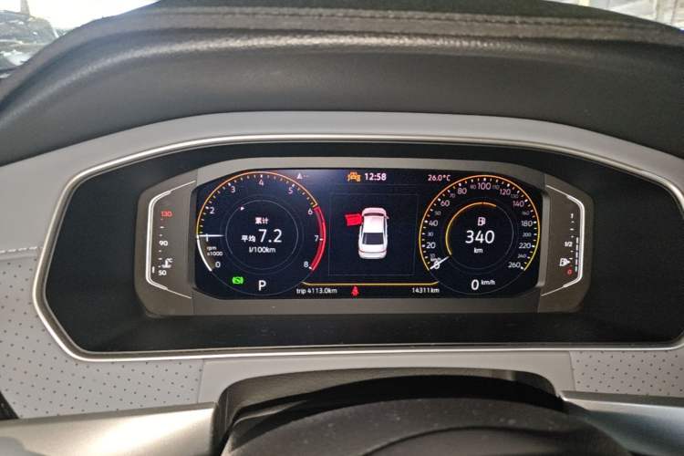 Used Volkswagen Lavida 2024 1.5L Automatic Starry Sky 5 Million Edition Instrument Cluster