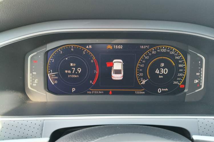 Used Volkswagen Lavida 2024 1.5L Automatic 5 Million Edition Odometer Close Up