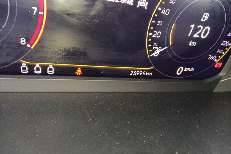 Used Volkswagen Lavida 2024 300TSI DSG Starry Sky Leading Edition Odometer Close Up
