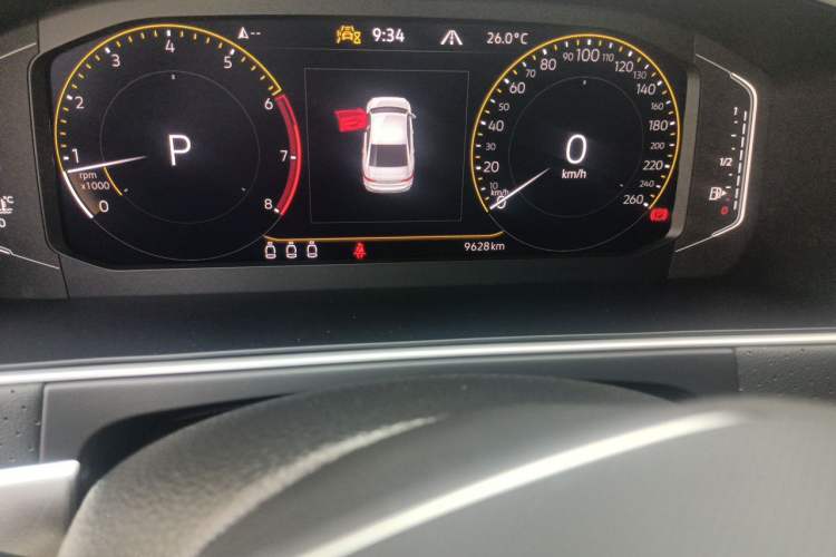 Used Volkswagen Lavida 2024 300TSI DSG Starry Sky Leading Edition Odometer Close Up