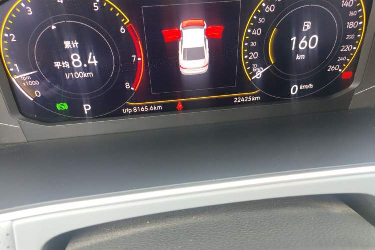 Used Volkswagen Lavida 2024 1.5L Automatic Starry Sky 5 Million Edition Odometer Close Up