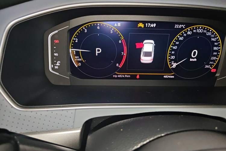 Used Volkswagen Lavida 2024 1.5L Automatic Starry Sky 5 Million Edition Odometer Close Up
