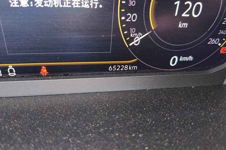 Used Volkswagen Lavida 2024 300TSI DSG Starry Sky Leading Edition Odometer Close Up