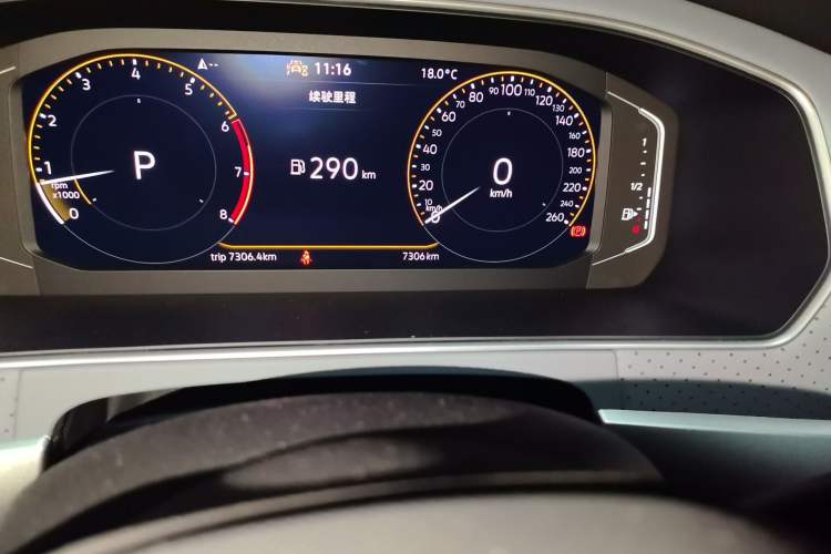 Used Volkswagen Lavida 2024 1.5L Automatic Starry Sky 5 Million Edition Odometer Close Up