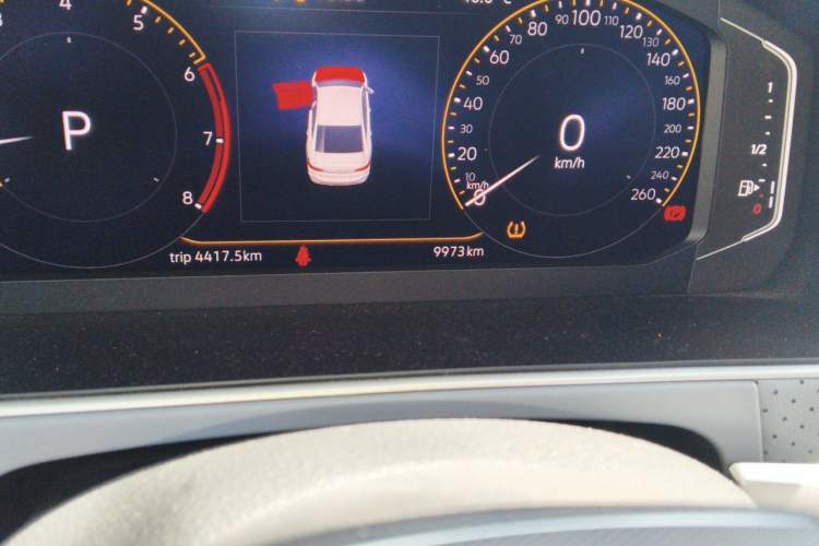 Used Volkswagen Lavida 2024 1.5L Automatic Starry Sky 5 Million Edition Odometer Close Up