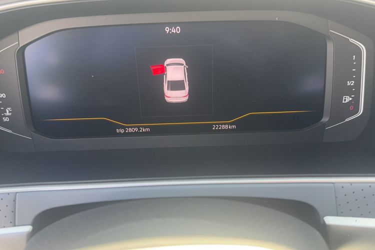 Used Volkswagen Lavida 2024 1.5L Automatic Starry Sky 5 Million Edition Odometer Close Up