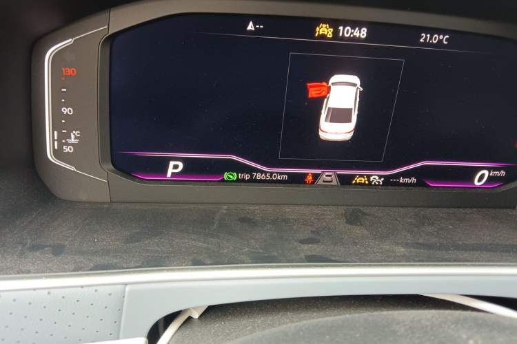 Used Volkswagen Lavida 2024 1.5L Automatic Starry Sky 5 Million Edition Odometer Close Up