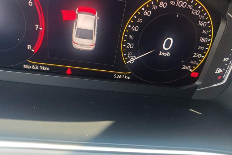 Used Volkswagen Lavida 2024 1.5L Automatic Starry Sky 5 Million Edition Odometer Close Up