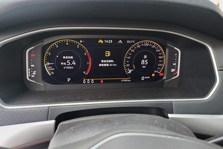 Used Volkswagen Lavida 2024 300TSI DSG Starry Sky Leading Edition Odometer Close Up