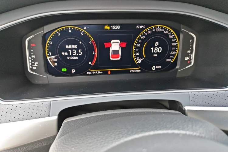 Used Volkswagen Lavida 2024 1.5L Automatic Starry Sky 5 Million Edition Odometer Close Up