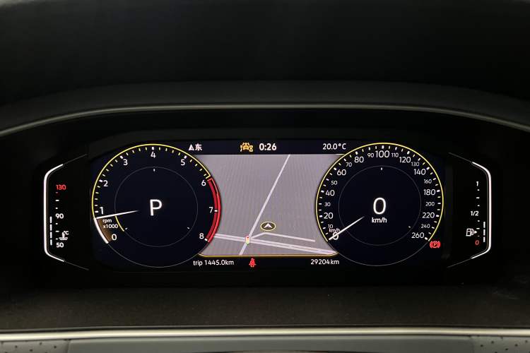 Used Volkswagen Lavida 2024 1.5L Automatic Starry Sky 5 Million Edition Odometer Close Up