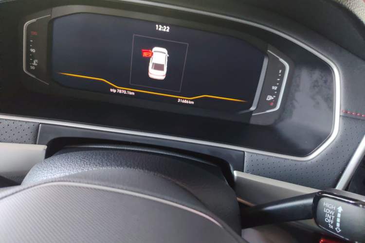 Used Volkswagen Lavida 2024 300TSI DSG Starry Sky Leading Edition Odometer Close Up