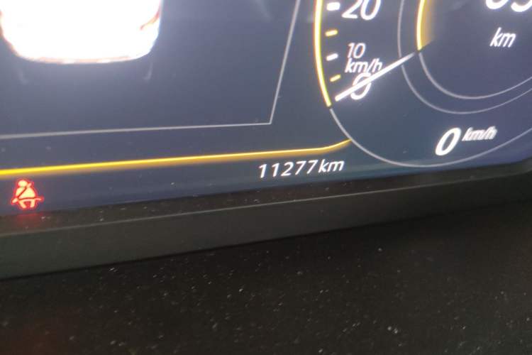 Used Volkswagen Lavida 2024 300TSI DSG Starry Sky Leading Edition Odometer Close Up