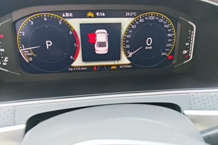 Used Volkswagen Lavida 2024 1.5L Automatic Starry Sky 5 Million Edition Odometer Close Up