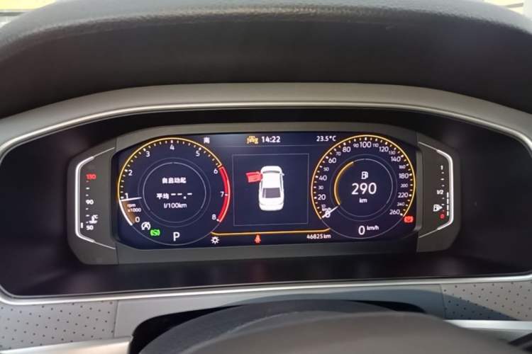 Used Volkswagen Lavida 2024 1.5L Automatic Starry Sky 5 Million Edition Odometer Close Up