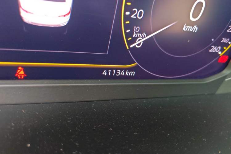 Used Volkswagen Lavida 2024 300TSI DSG Starry Sky Leading Edition Odometer Close Up