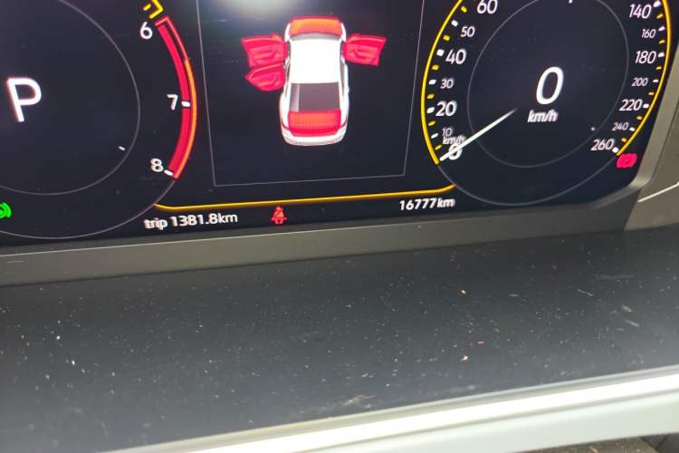 Used Volkswagen Lavida 2024 1.5L Automatic Starry Sky 5 Million Edition Odometer Close Up