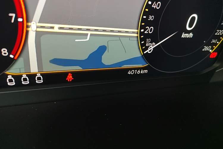 Used Volkswagen Lavida 2024 300TSI DSG Starry Sky Leading Edition Odometer Close Up