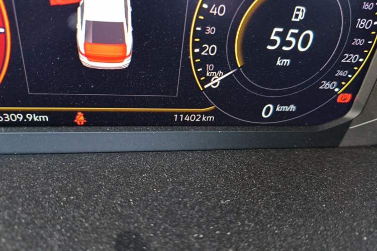 Used Volkswagen Lavida 2024 1.5L Automatic Starry Sky 5 Million Edition Odometer Close Up