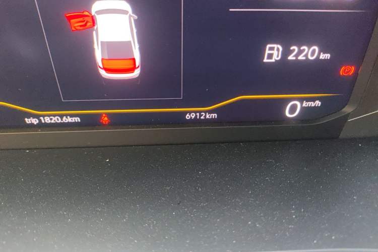 Used Volkswagen Lavida 2024 1.5L Automatic Starry Sky 5 Million Edition Odometer Close Up