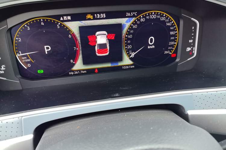 Used Volkswagen Lavida 2024 1.5L Automatic Starry Sky 5 Million Edition Odometer Close Up