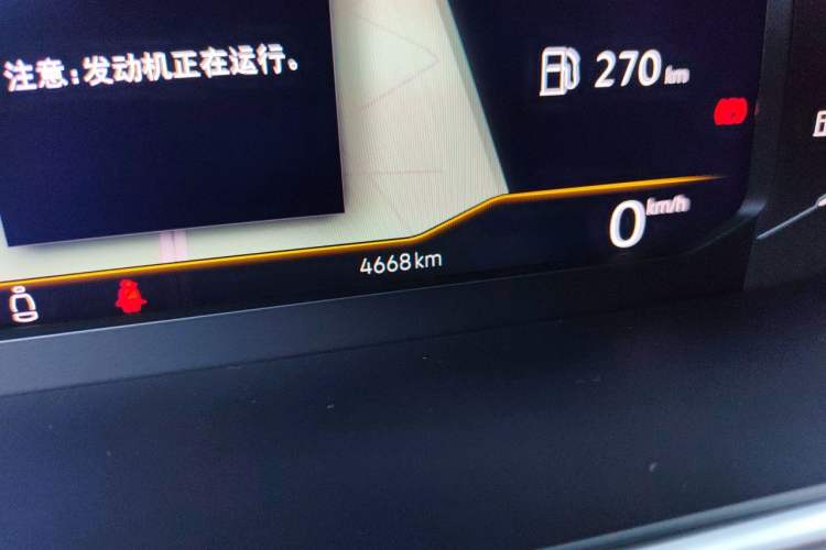 Used Volkswagen Lavida 2024 300TSI DSG Starry Sky Leading Edition Odometer Close Up