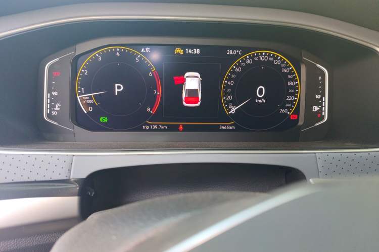 Used Volkswagen Lavida 2024 1.5L Automatic Starry Sky 5 Million Edition Odometer Close Up