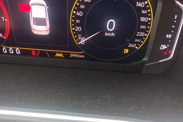 Used Volkswagen Lavida 2024 300TSI DSG Starry Sky Leading Edition Odometer Close Up