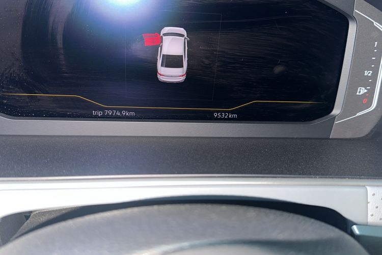 Used Volkswagen Lavida 2024 1.5L Automatic Starry Sky 5 Million Edition Odometer Close Up