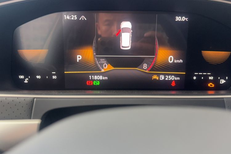 Used Volkswagen Lavida 2024 300TSI DSG Starry Sky Deluxe Edition Odometer Close Up