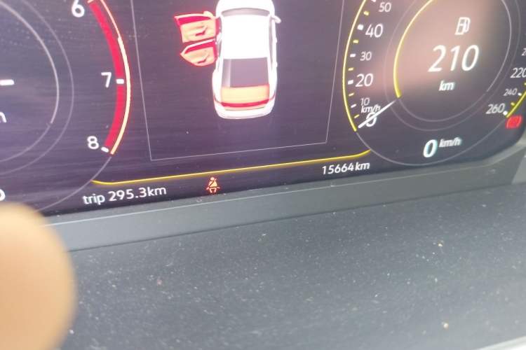 Used Volkswagen Lavida 2024 1.5L Automatic Starry Sky 5 Million Edition Odometer Close Up
