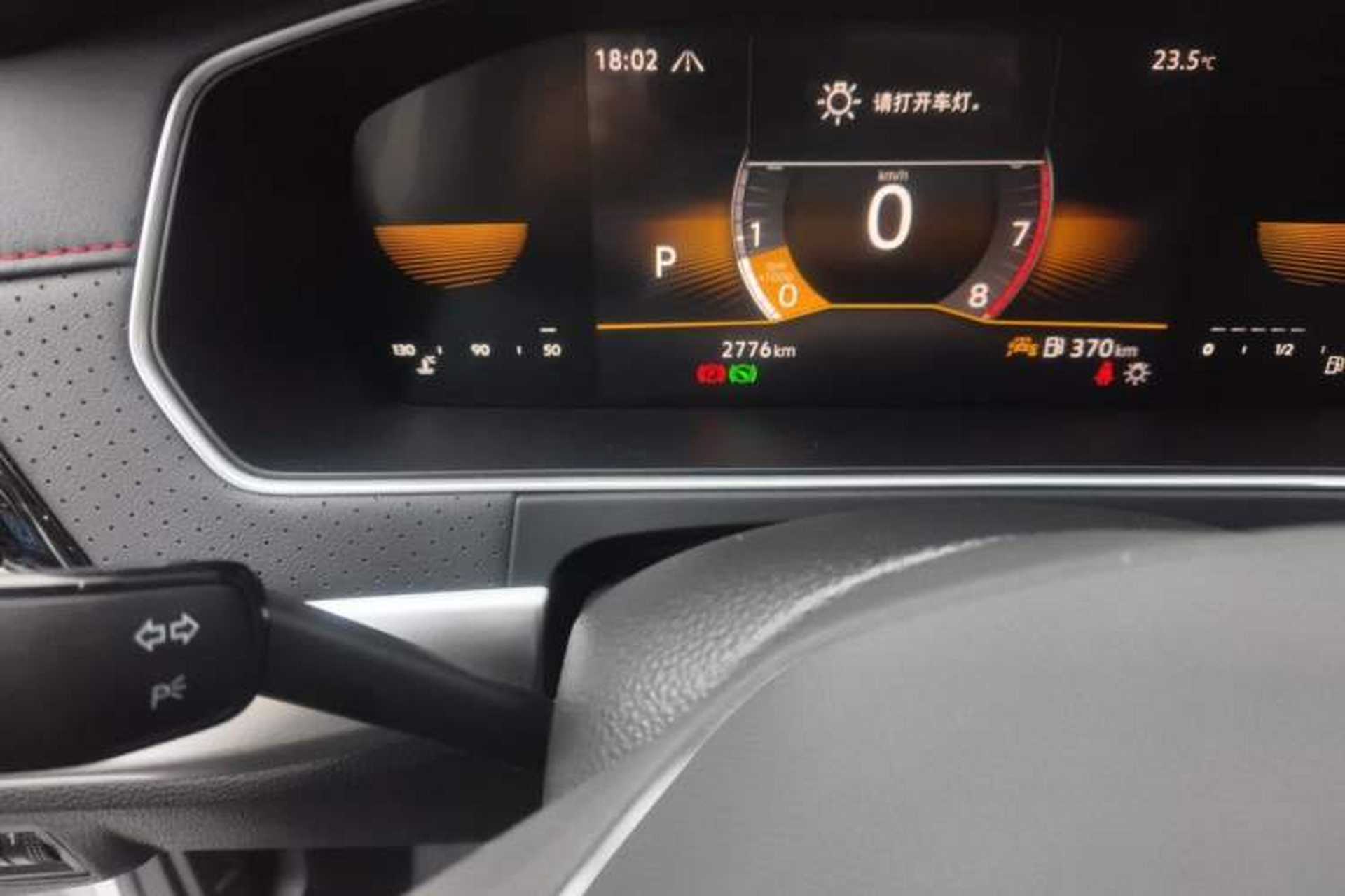 Used Volkswagen Lavida 2024 300TSI DSG Starry Sky Deluxe Edition Odometer Close Up