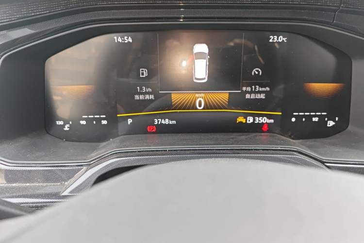 Used Volkswagen Lavida 2025 New Sharp 1.5L Outstanding New Edition Odometer Close Up