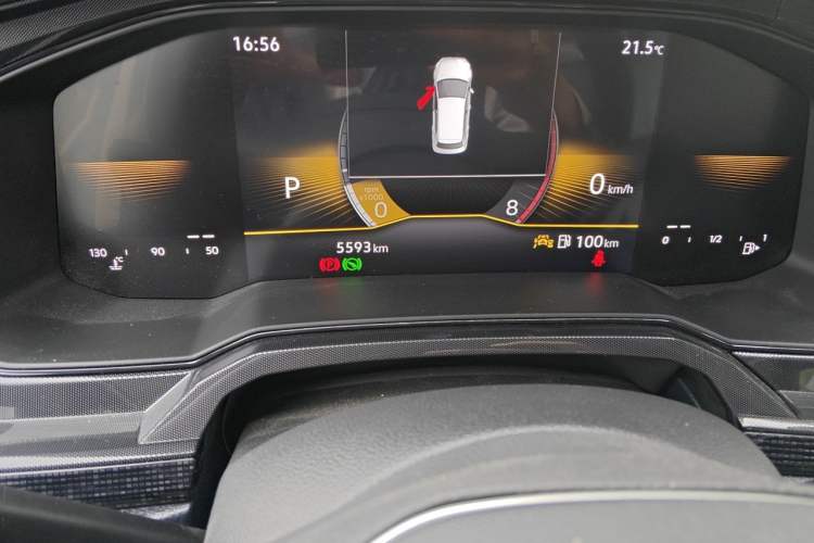 Used Volkswagen Lavida 2025 New Sharp 1.5L New Edition Odometer Close Up